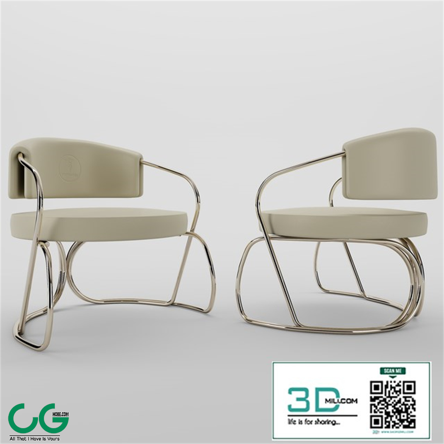TRUSSRDI A-ROUND ARMCHAIR